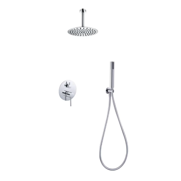 BUILT-IN SHOWER SET TIVOLI SERIES (ΜΟΝΖΑ) IN CHROME  