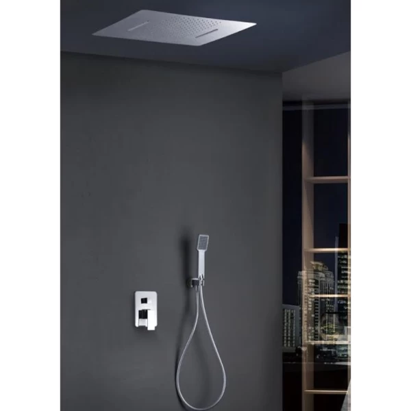 BUILT-IN SHOWER SET SUMATRA SERIES IN CHROME