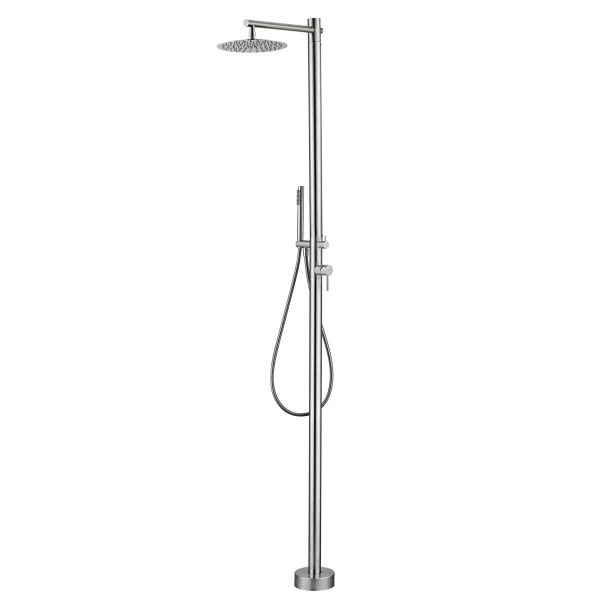 POOL SHOWER COLUMN KANSAS SERIES IN ACERO