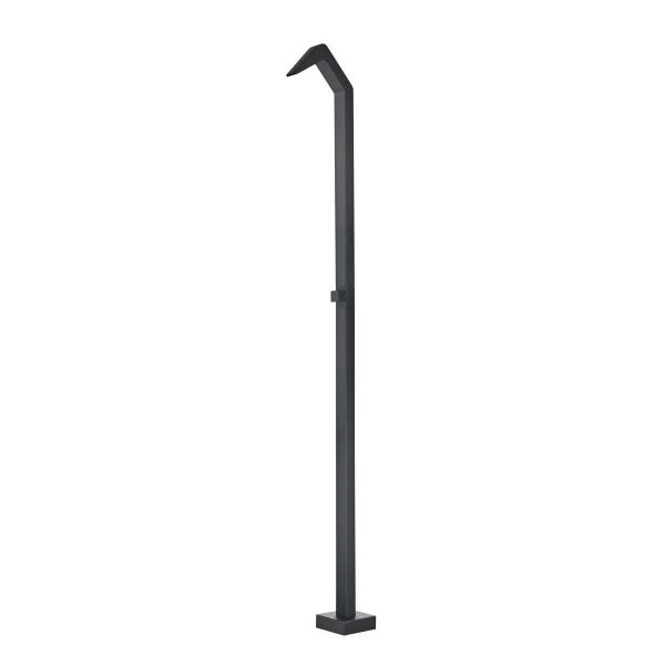 POOL SHOWER COLUMN NIAGARA SERIES IN BLACK MATTE