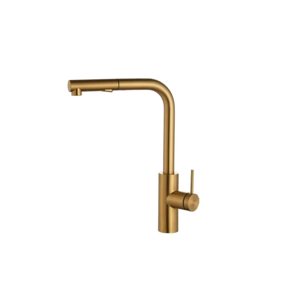 KITCHEN FAUCET OPORTO SERIES BRUSHED GOLD