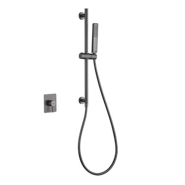 ΣΕΤ ΕΝΤΟΙΧΙΣΜΟΥ ΛΟΥΤΡΟΥ 1 ΕΞΟΔΟΥ TOSCANA BLACK GUN METAL