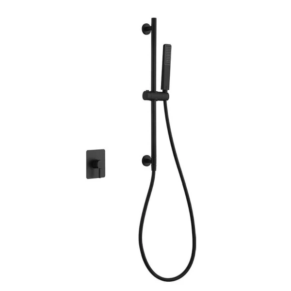 ΣΕΤ ΕΝΤΟΙΧΙΣΜΟΥ ΛΟΥΤΡΟΥ 1 ΕΞΟΔΟΥ TOSCANA ΜΑΥΡΟ MAT