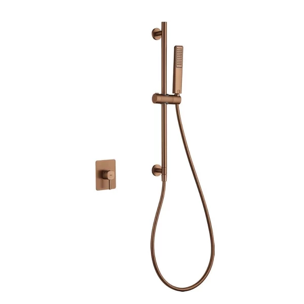 ΣΕΤ ΕΝΤΟΙΧΙΣΜΟΥ ΛΟΥΤΡΟΥ 1 ΕΞΟΔΟΥ TOSCANA ΡΟΖ ΧΡΥΣΟ MAT/ ΧΑΛΚΟΥ