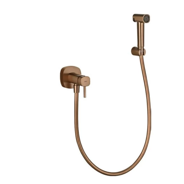 BUILT-IN BIDET TAP TOSCANA SERIES IN ROSE GOLD BRUSHED