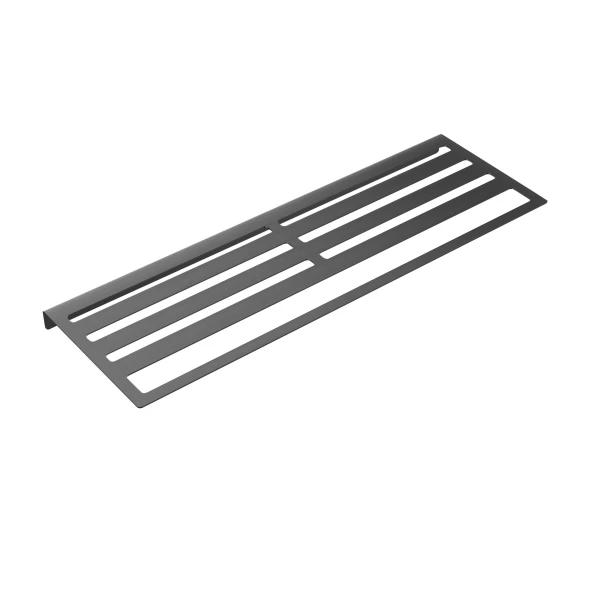 ΔΙΠΛΗ ΒΕΡΓΑ ΠΕΤΣΕΤΑΣ ΜΠΑΝΙΟΥ FORM BLACK GUN METAL