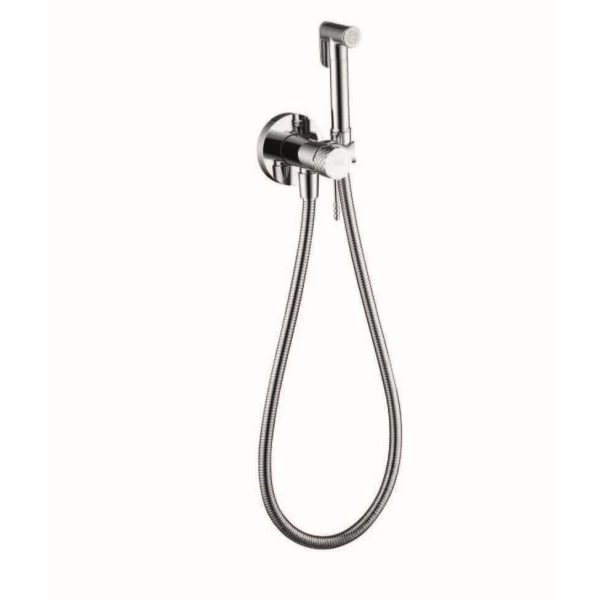 BUILT-IN BIDET FAUCET GENOVA SERIES NICKEL MATTE