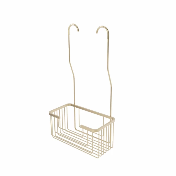 HANGING SOAP DISH IN BRUSHED GOLD