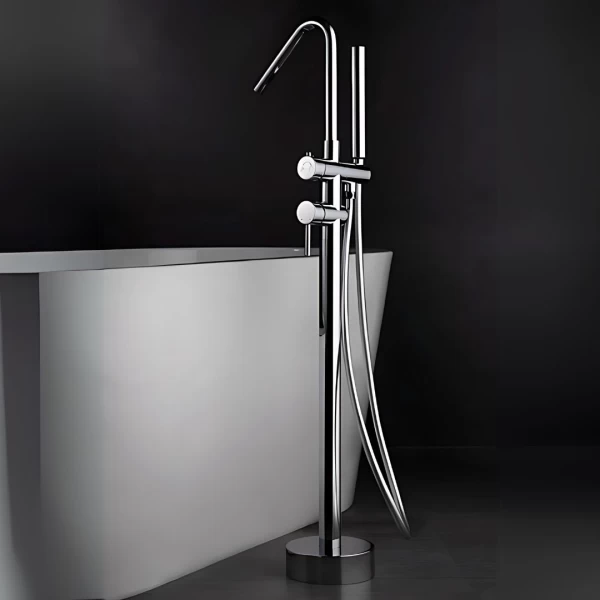 FREESTANDING BATHTUB FAUCET CORCEGA SERIES IN CHROME