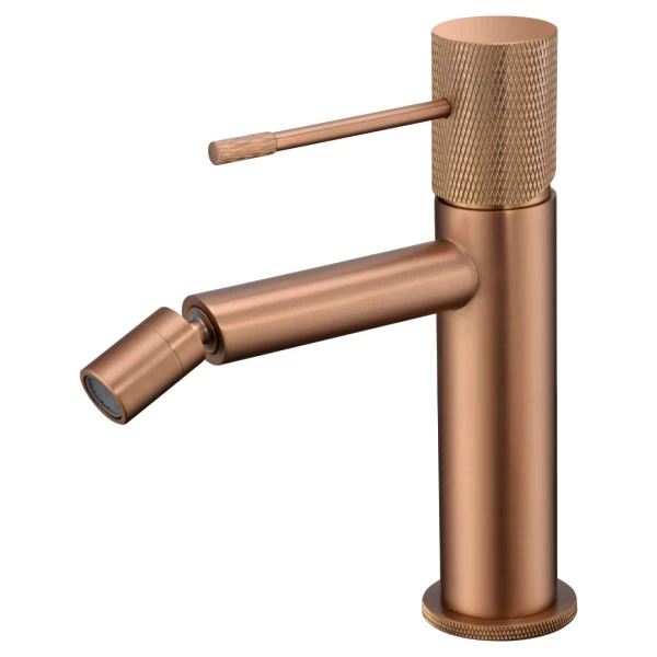 BIDET MIXER LINE SERIES ΙΝ ROSE GOLD BRUSHED 