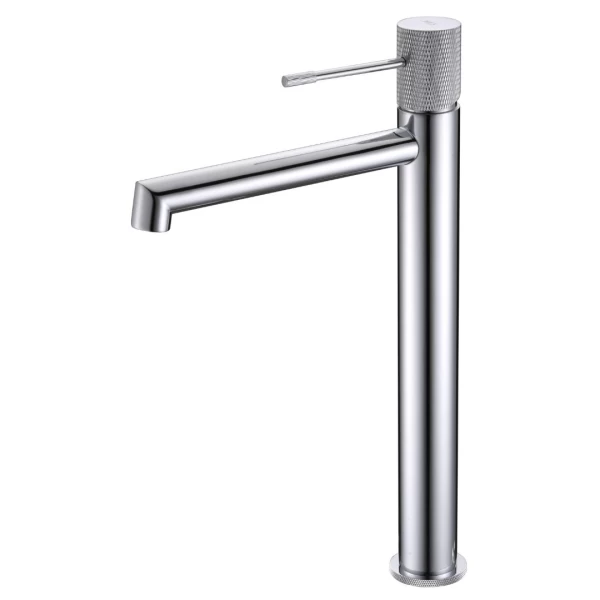 BASIN MIXER WITH HIGH SPOUT LINE SERIES IN CHROME