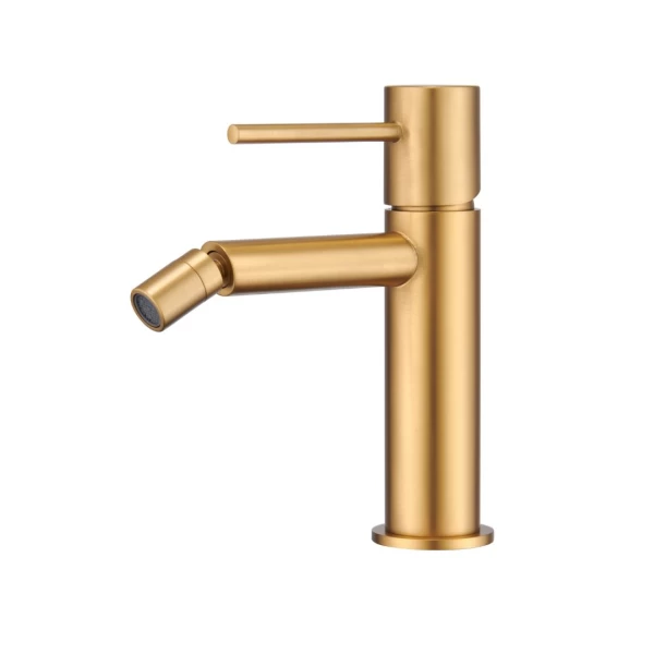 BIDET MIXER MONZA SERIES IN BRUSHED GOLD