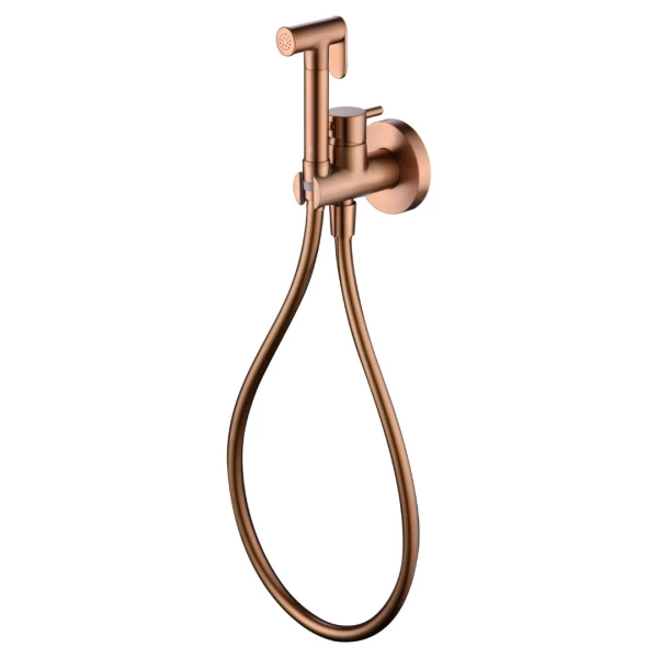 BUILT-IN BIDET TAP MUNICH SERIES BRUSHED ROSE GOLD   