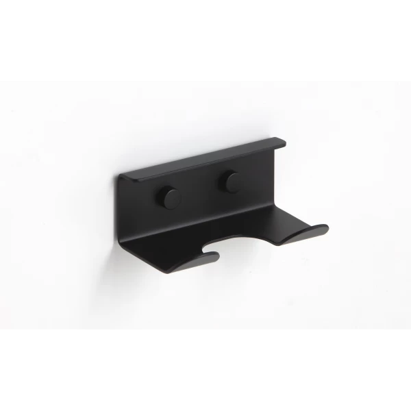 DOUBLE HOOK SLIM SERIES BLACK MATTE