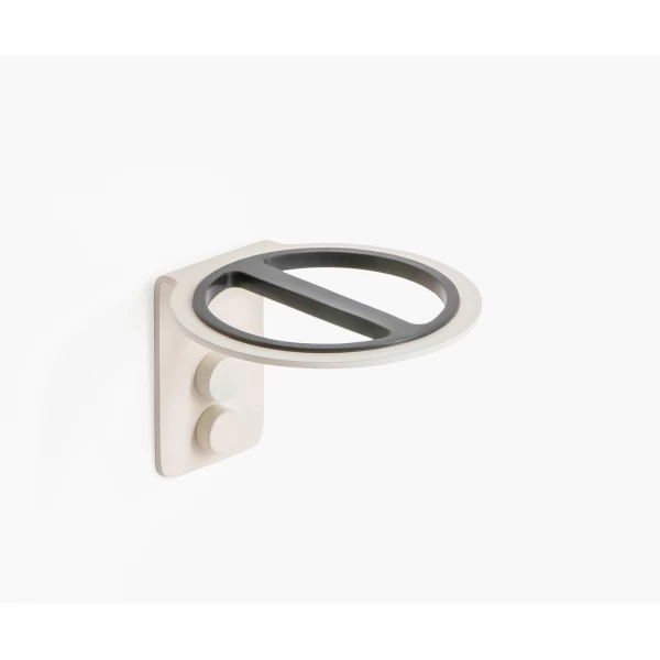 HAIR STRAIGHTENER HOLDER SLIM SERIES PEARL WHITE