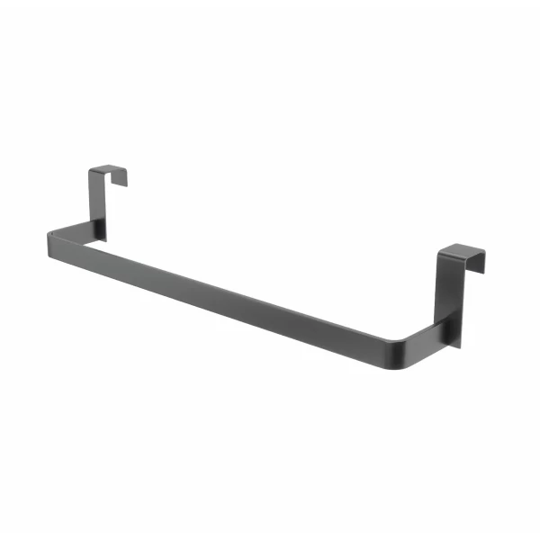 TOWEL RAIL FOR FURNITURE IN BLACK GUN METAL