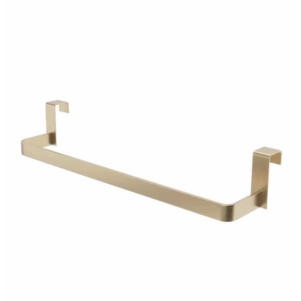 TOWEL RAIL FOR FURNITURE IN BRUSHED GOLD