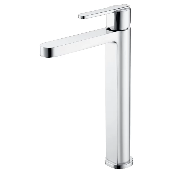 BASIN MIXER WITH HIGH SPOUT ROMA SERIES ΙΝ CHROME