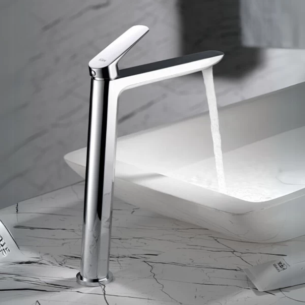 BASIN MIXER WITH HIGH SPOUT BELGICA SERIES IN CHROME