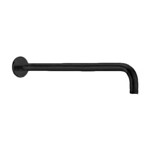 WALL TUBE ROUND  BLACK MATTE
