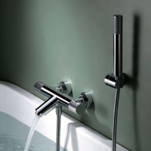 THERMOSTATIC BATH AND SHOWER FAUCET LINE SERIES IN CHROME