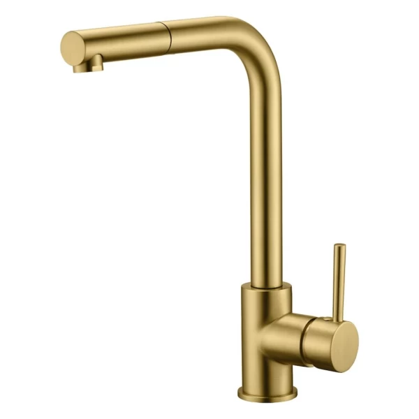 KITCHEN FAUCET MALTA SERIES BRUSHED GOLD  