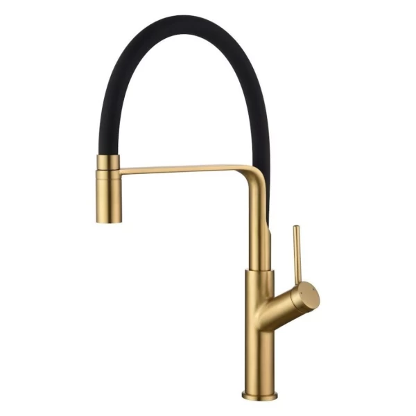KITCHEN FAUCET SENA SERIES BRUSHED GOLD 