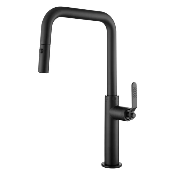 KITCHEN FAUCET NIZA SERIES BLACK MATTE