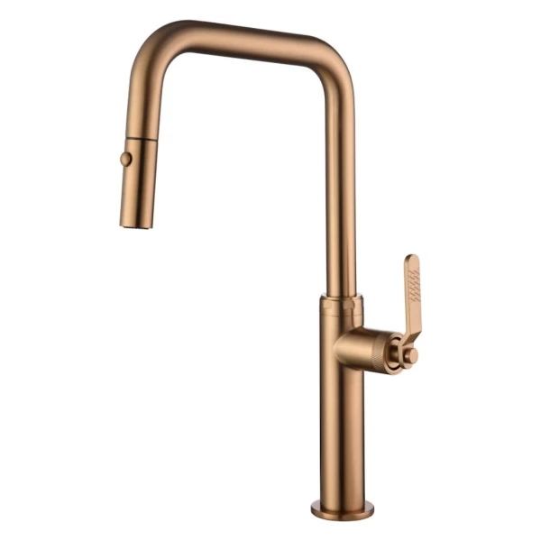 KITCHEN FAUCET NIZA SERIES ROSE GOLD BRUSHED 