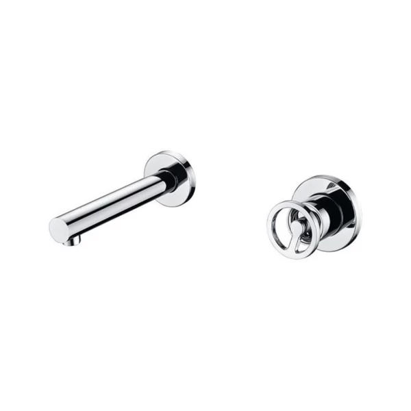 BUILT-IN BASIN FAUCET OLIMPO SERIES IN CHROME 