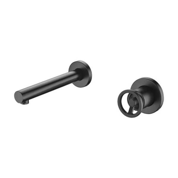 BUILT-IN BASIN FAUCET OLIMPO SERIES IN BLACK MATTE
