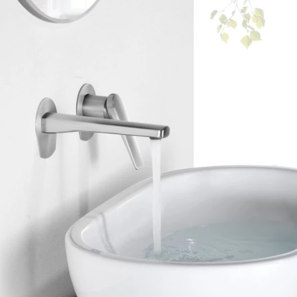 BUILT-IN BASIN FAUCET DELOS SERIES ACERO S.316 